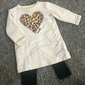 6-12 months cheetah print and ruffle butt